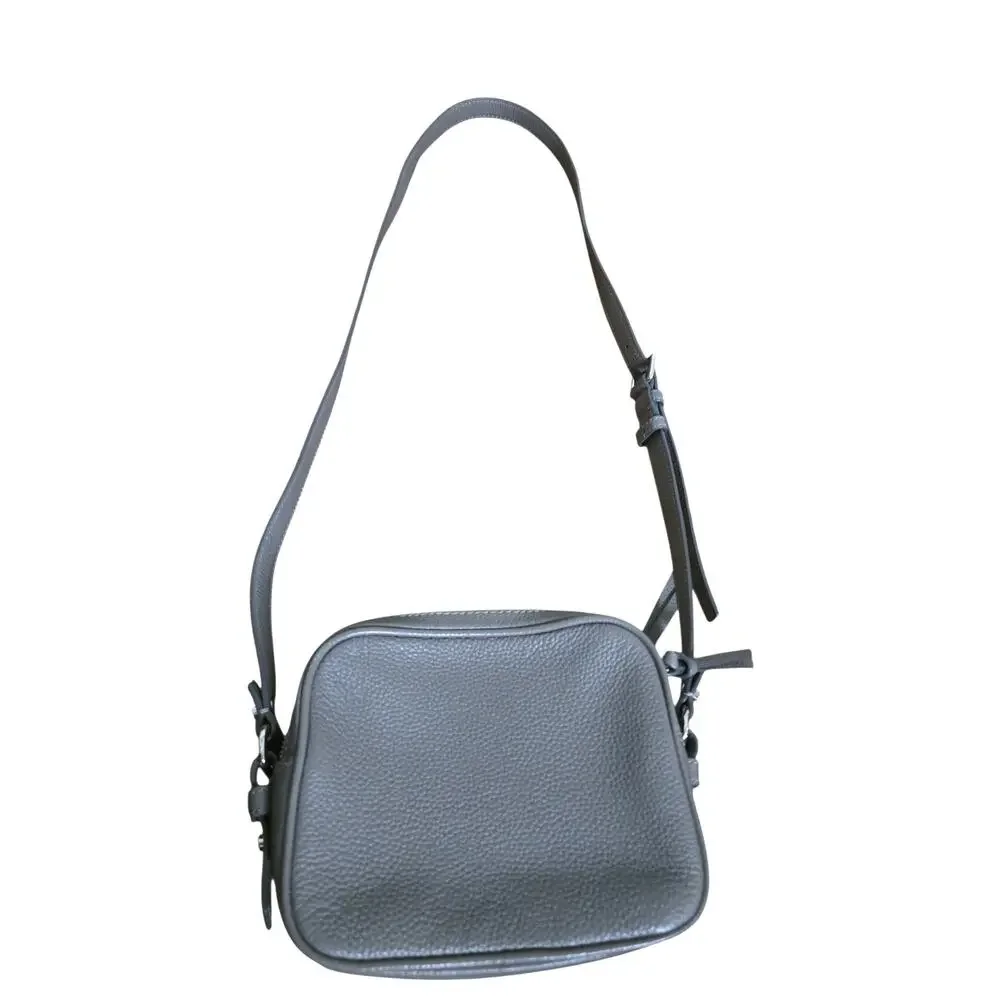 Kate Spade Gray Mulberry Street Pyper double zipper crossbody